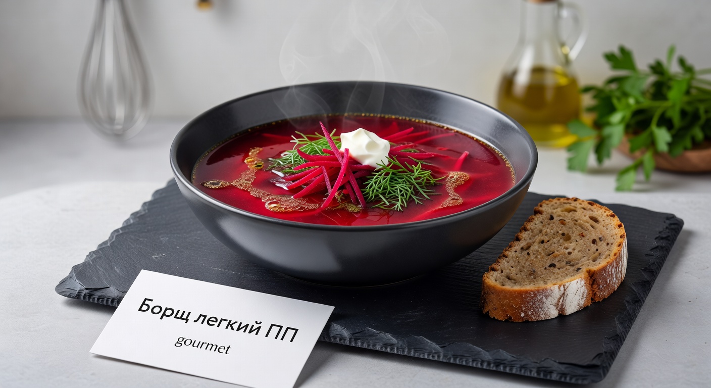 Борщ легкий ПП