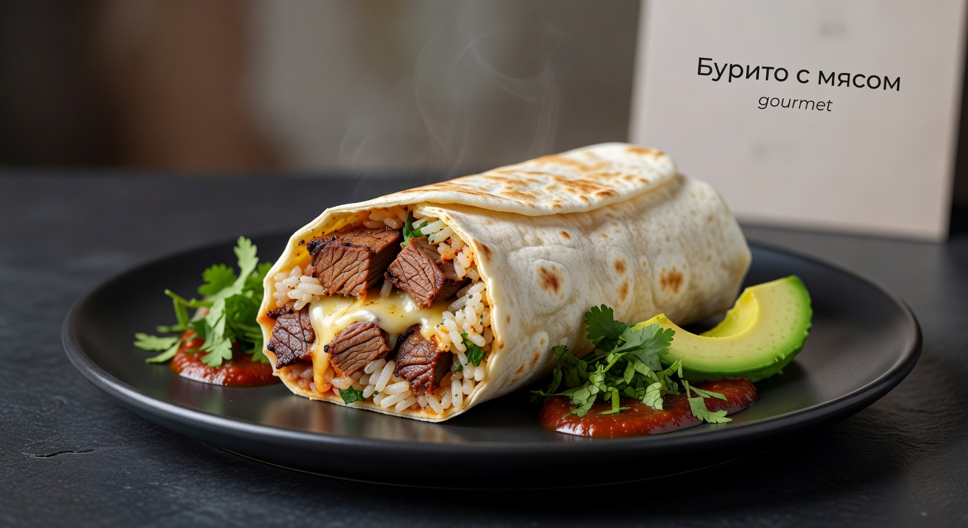 Бурито с мясом