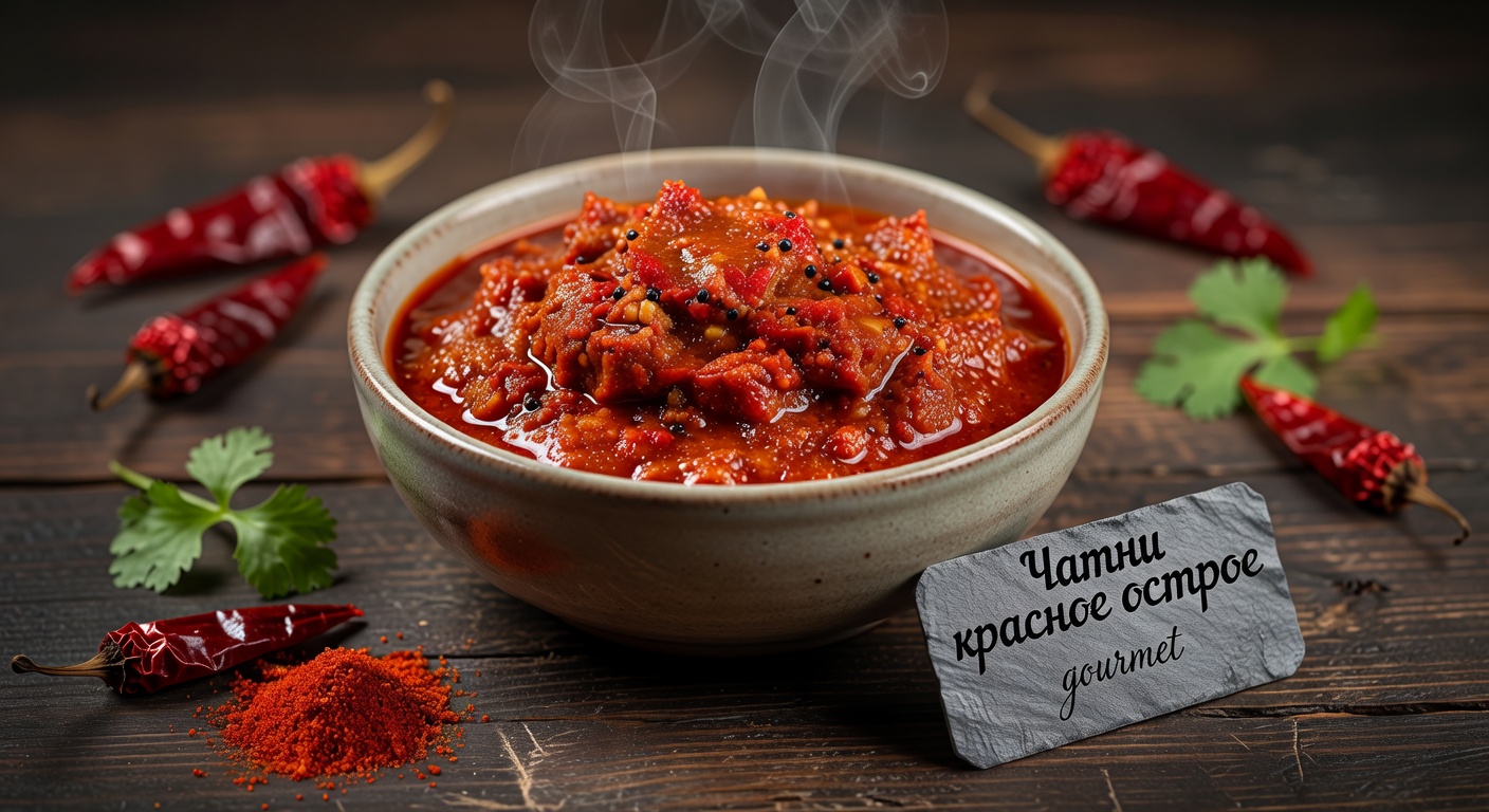 Чатни красное острое
