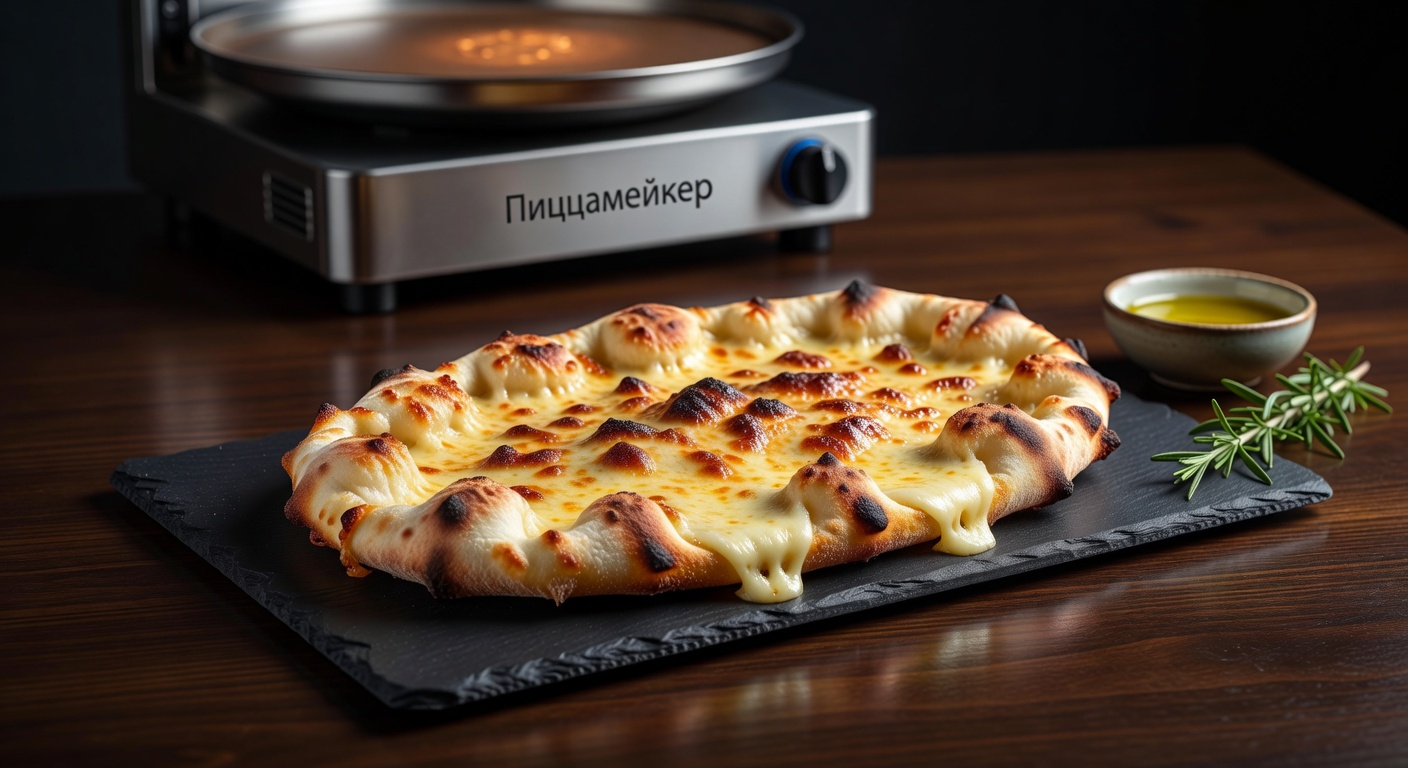 Чуду с сыром в пиццамейкере
