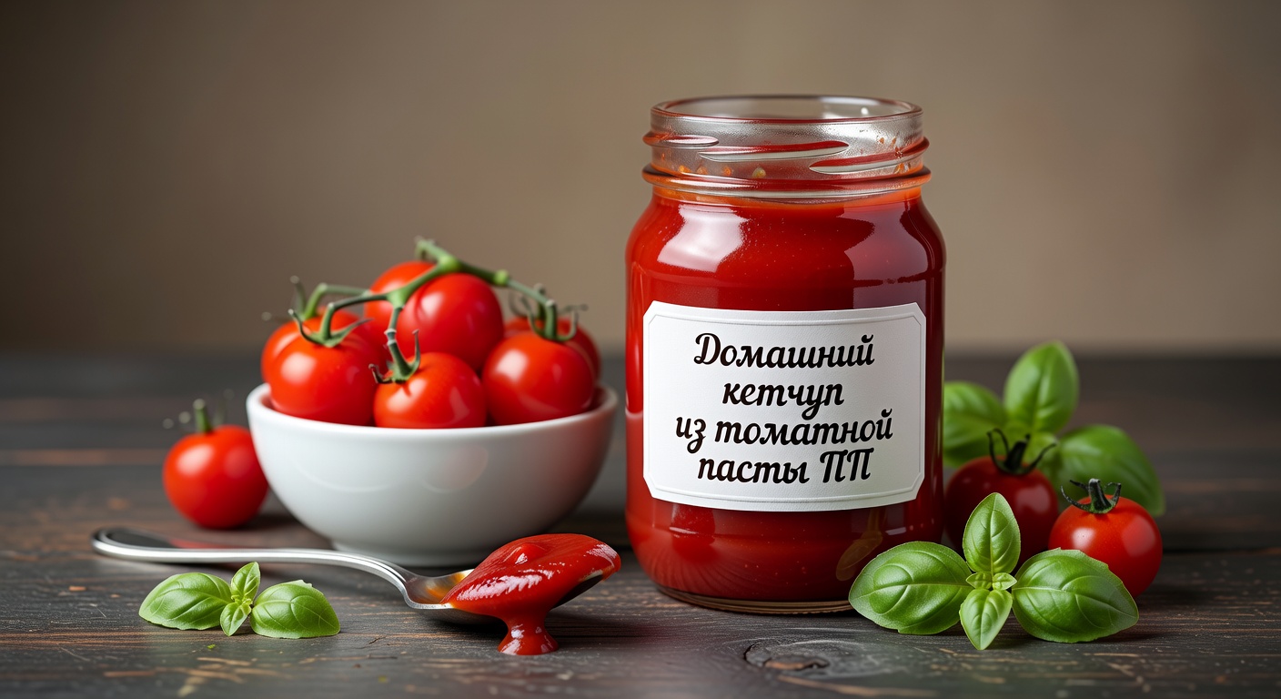 Домашний кетчуп из томатной пасты ПП