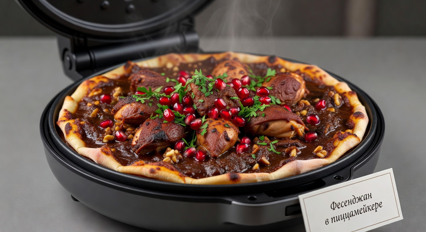 Фесенджан в пиццамейкере