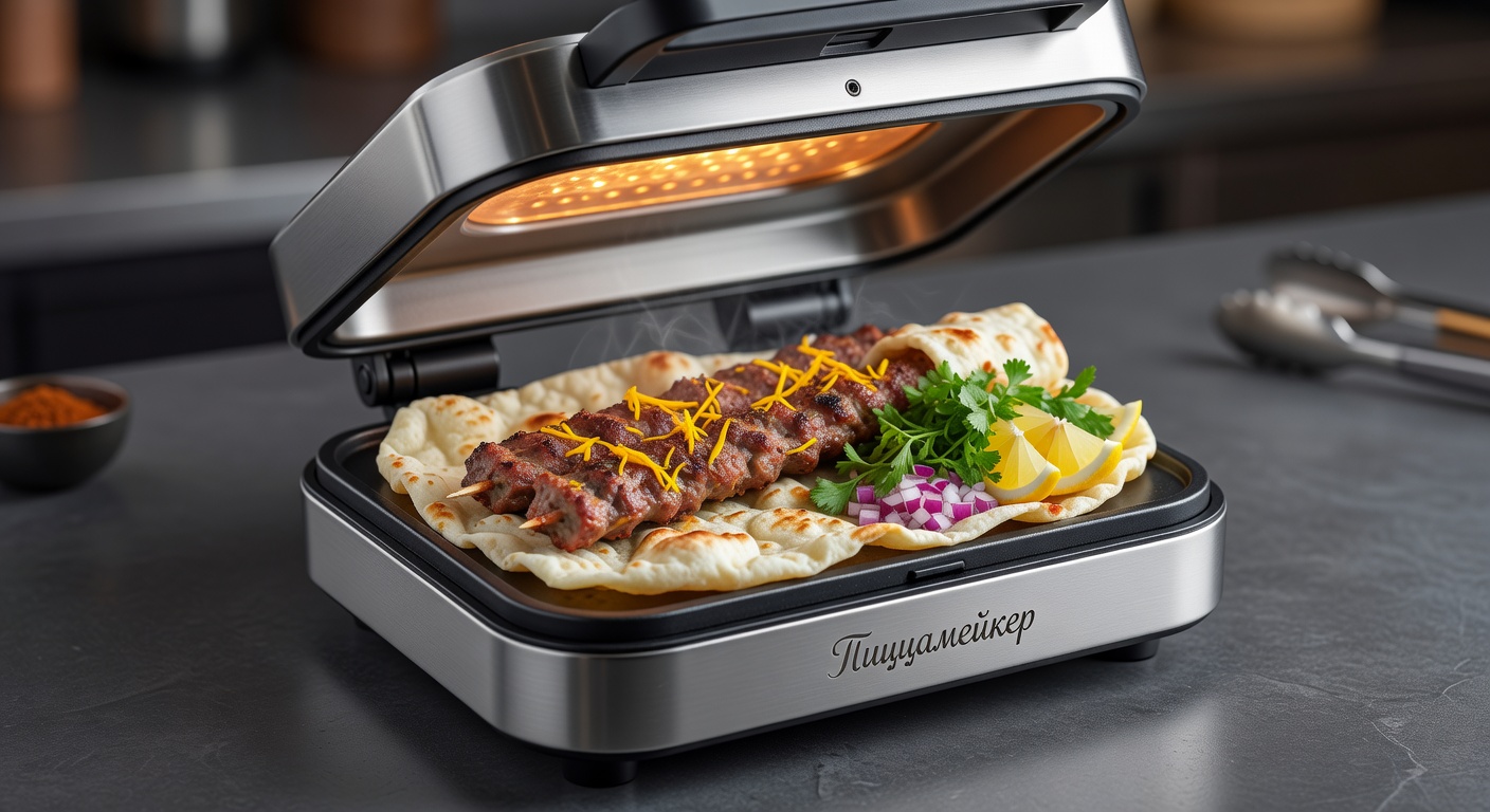 Кебаб по-персидски в пиццамейкере