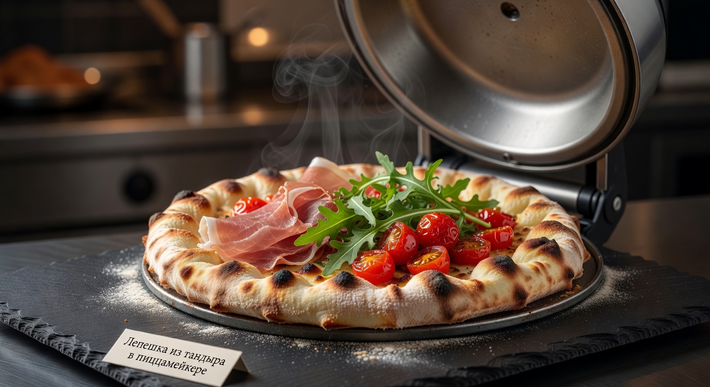 Лепешка из тандыра в пиццамейкере
