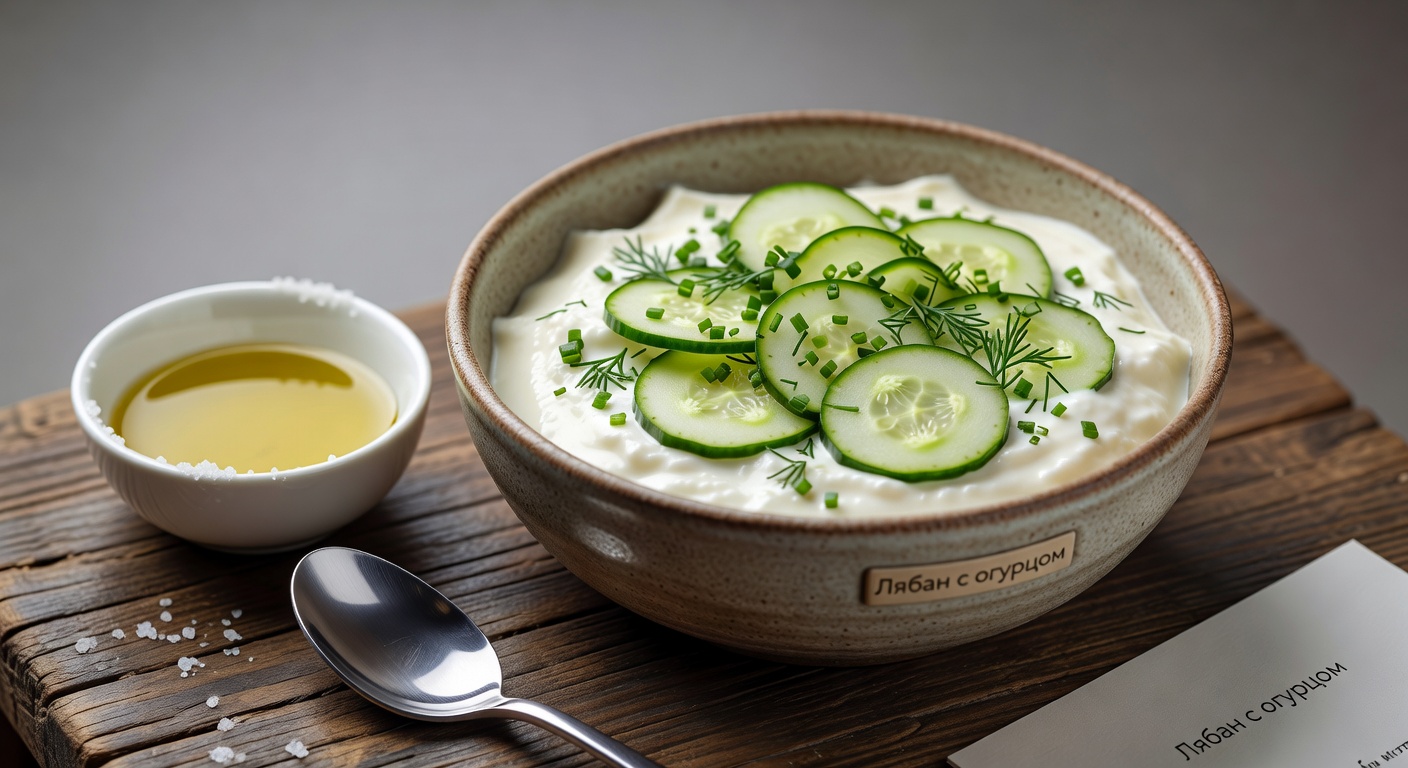 Лябан с огурцом