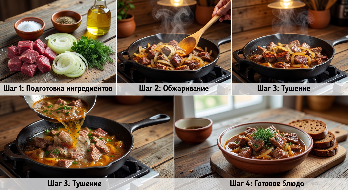 Процесс приготовления Наке