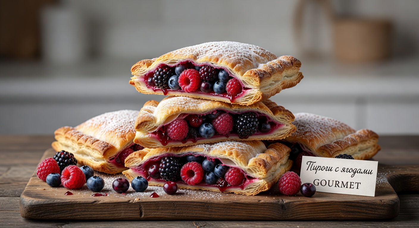 Пироги с ягодами