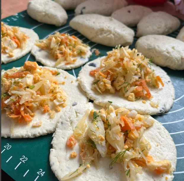 Пирожки из рисовой муки