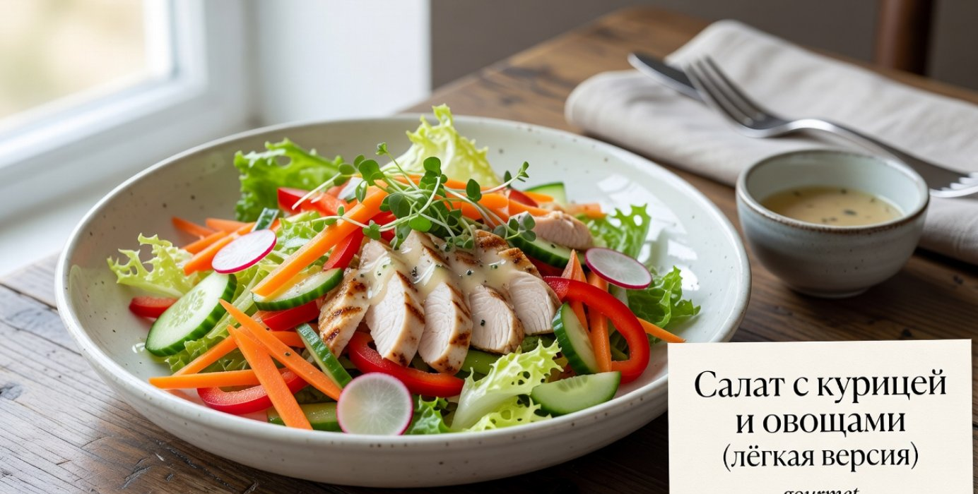 Праздничный салат с курицей — шаг 1