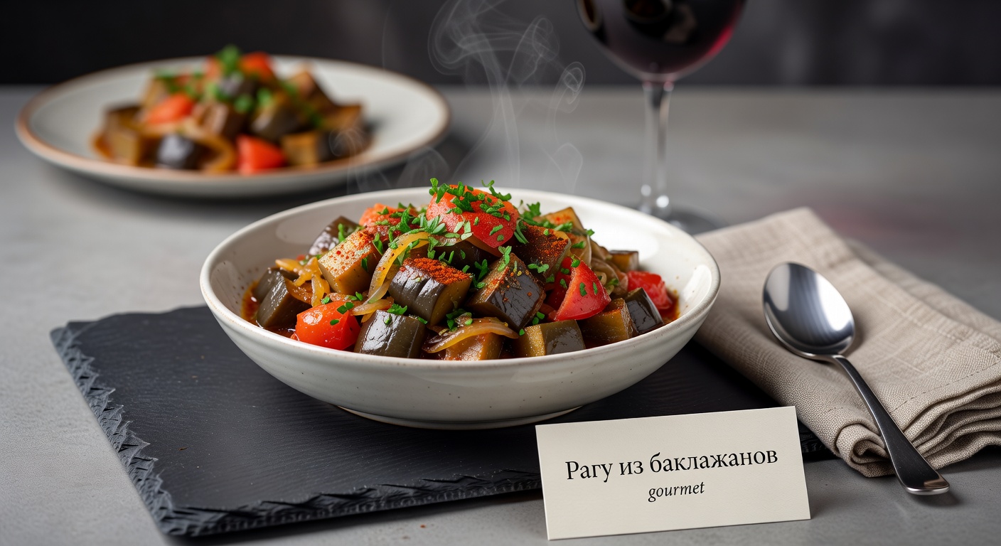 Рагу из баклажанов
