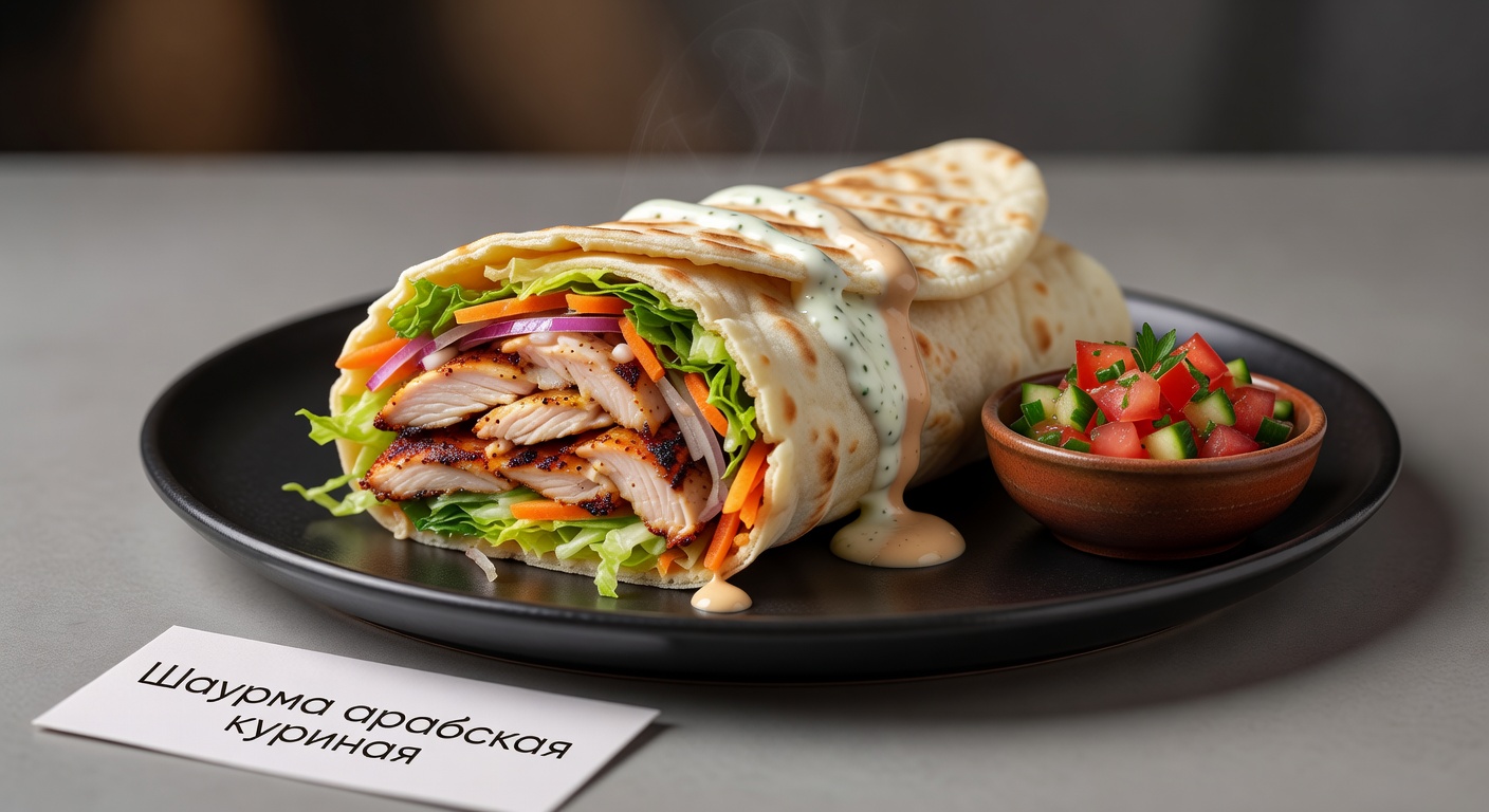 Шаурма арабская куриная