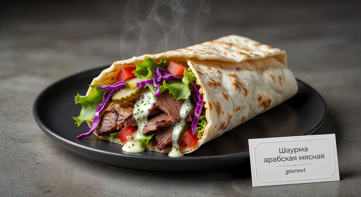 Шаурма арабская мясная