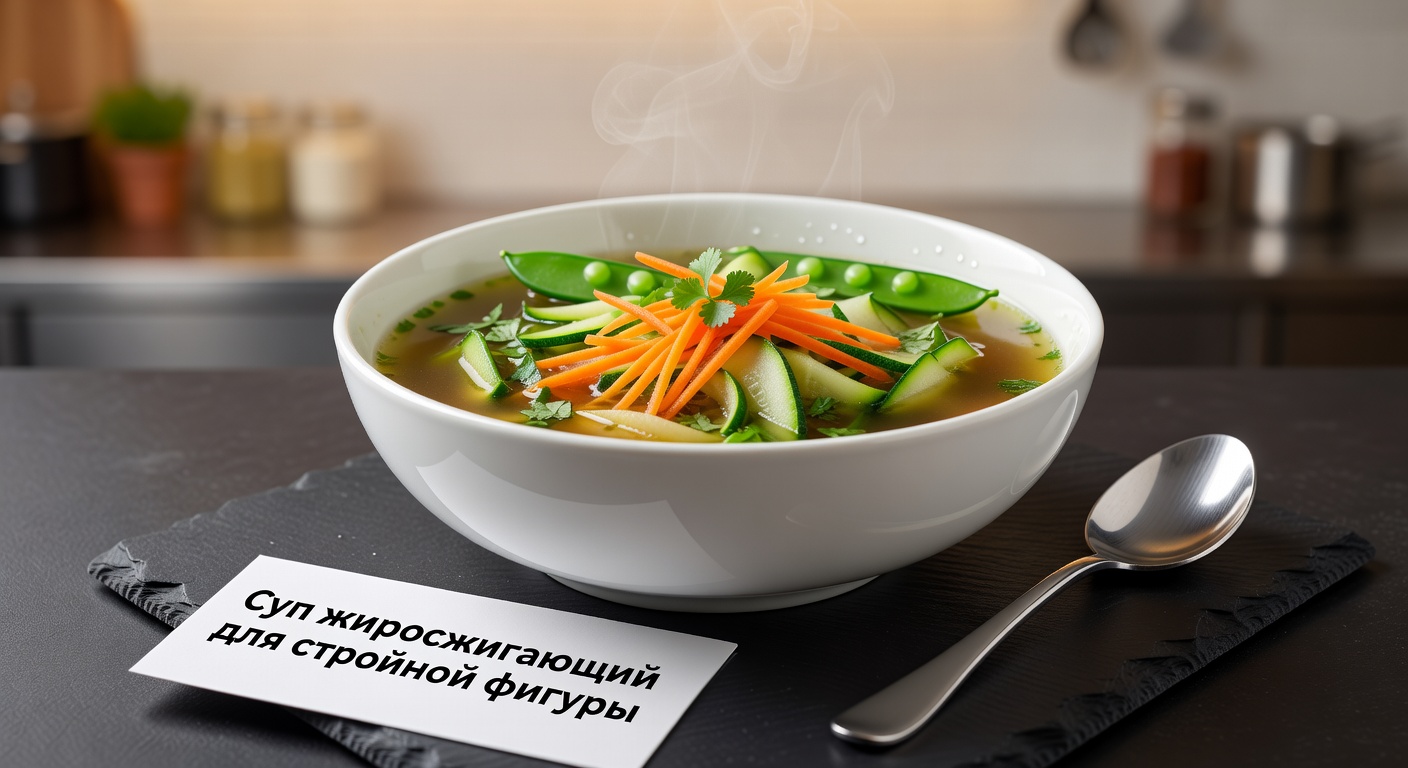 Суп жиросжигающий для стройной фигуры