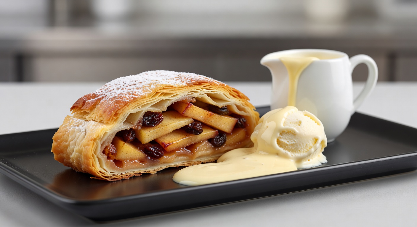 Яблочный штрудель