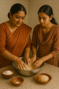 Простое тесто для пирожков при ХПН, подагре и преддиабете