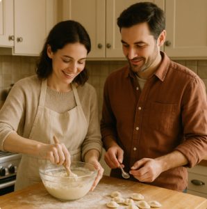 Мягкое тесто на крахмале и псевдомуке при ХПН
