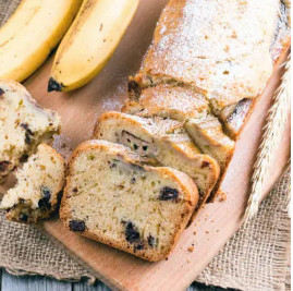 Хлеб из бананов и муки - nezhnyj vybor. Полезный рецепт для диетического питания при ХПН, подагре и преддиабете 