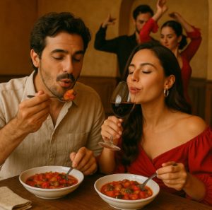 Pisto manchego — овощное рагу с перцем и баклажанами для диеты при ХБП