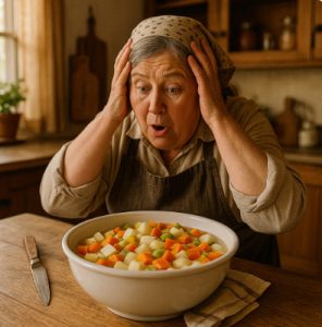 Нарезка и вымачивание овощей