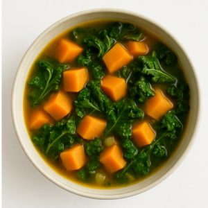 Суп с капустой и бататом при ХПН, подагре и преддиабете — диетический рецепт