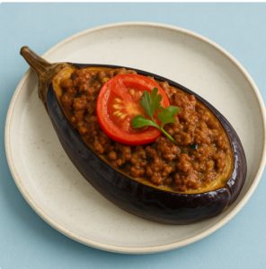 Karnıyarık — Турция — фаршированные баклажаны