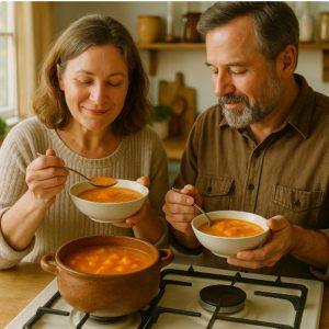 Сладкий суп из батата