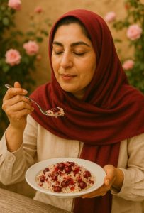 Алуше-поло (Aluche Polow) - персидский рис с вишней