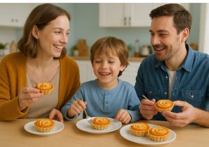 Тарталетки яблочные с морковью: осеннее солнце в миниатюре