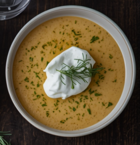 суп-пюре с маскарпоне