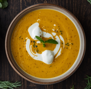 суп-пюре с маскарпоне