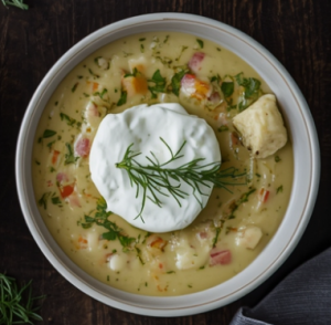 суп-пюре с маскарпоне