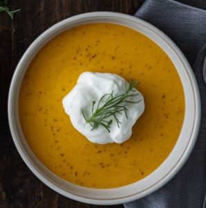 суп-пюре с маскарпоне