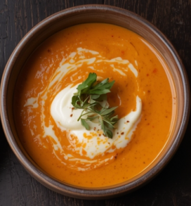 суп-пюре с маскарпоне