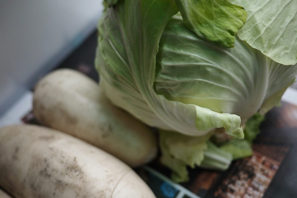 10 Рецептов Капустных Щей - человек держит зеленый листовой овощ