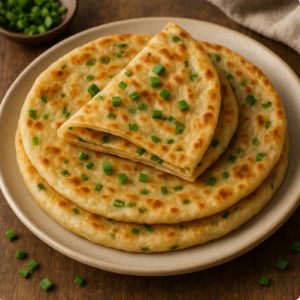 Китайские блинчики с зеленым луком : сбалансированный обед при преддиабете