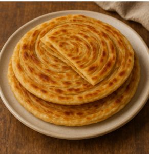 Индийская слоеная лепешка для людей с сочетанной патологией (ХПН, подагра, преддиабет)