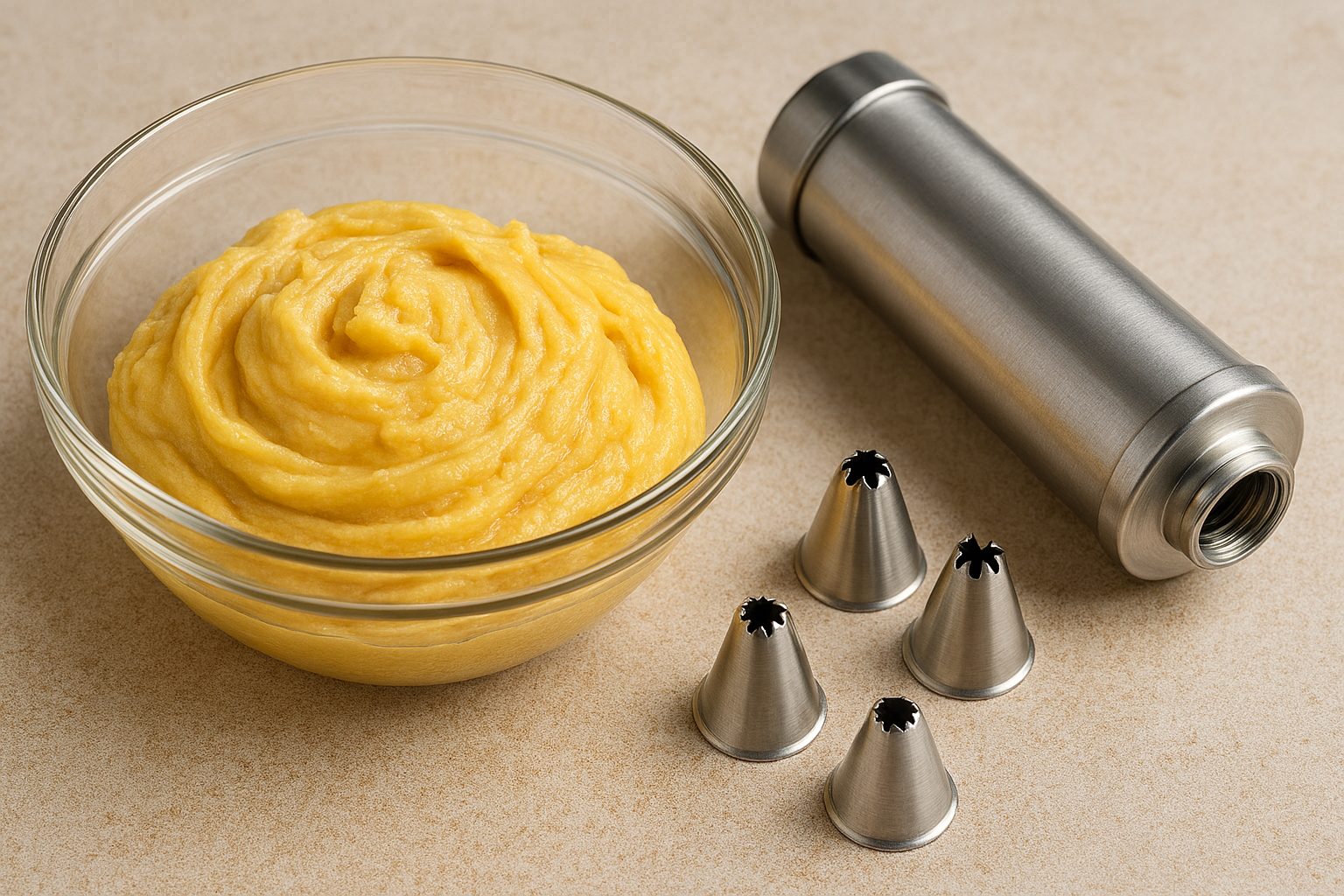 Готовое заварное тесто для чуррос и вафельница