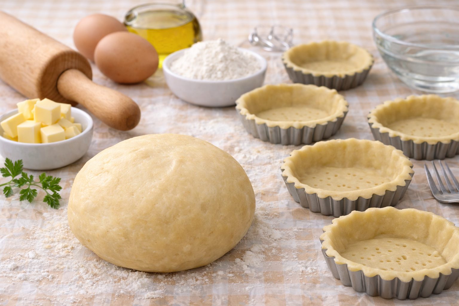 Тесто для тарталеток