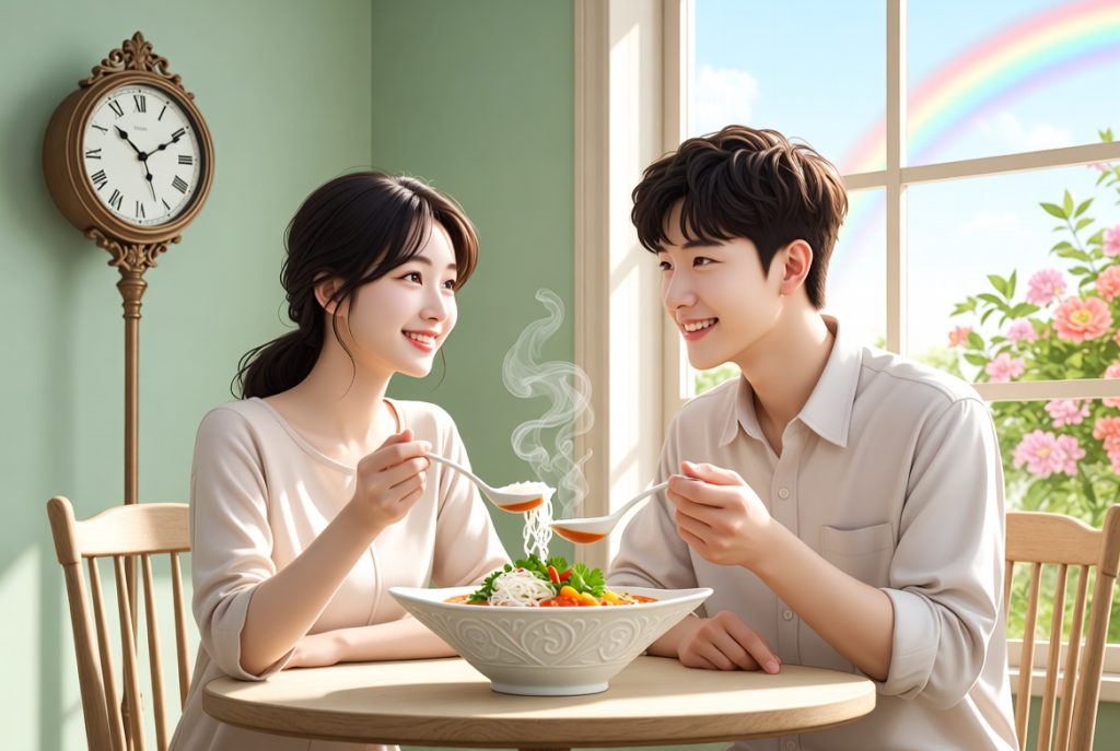 Томатный суп с рисовой вермишелью: легкая идея для вашего стола