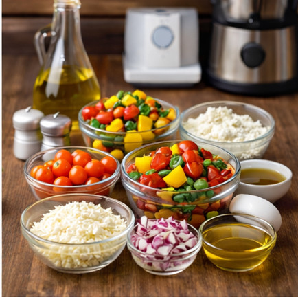 Запечённые овощи с сыром при подагре