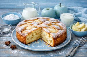 Шарлотка на кефире при диабете