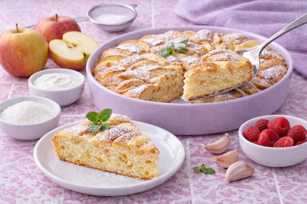 Шарлотка на кефире при диабете