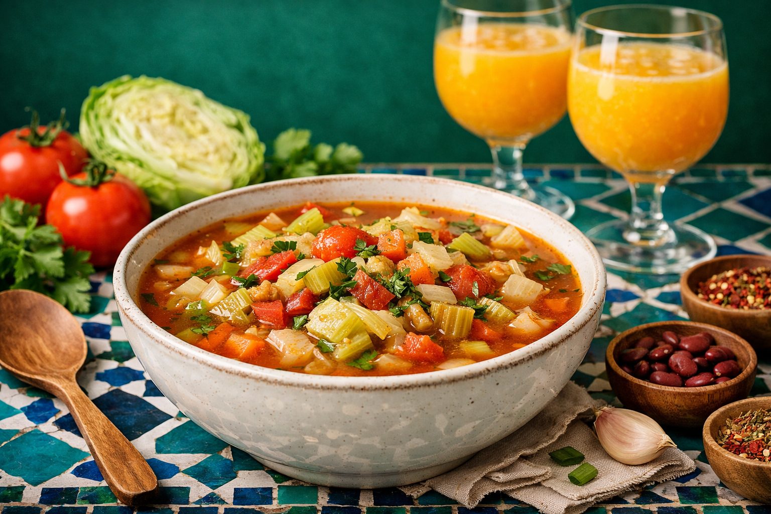 Боннский суп для похудения для сбалансированного вкуса