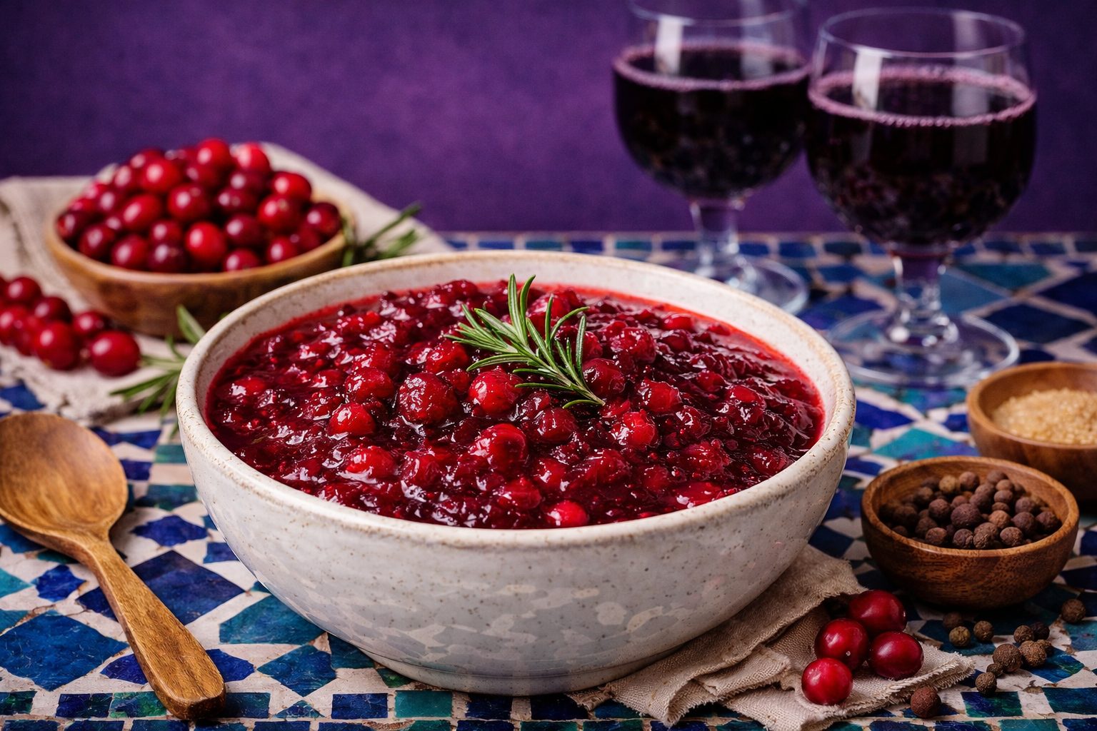 Брусничный соус