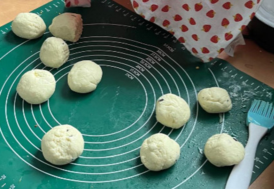 Формирование булочек