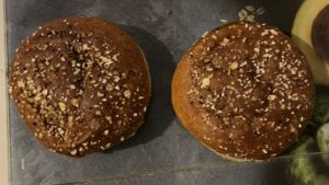 Булочка с клетчаткой для домашнего бургера