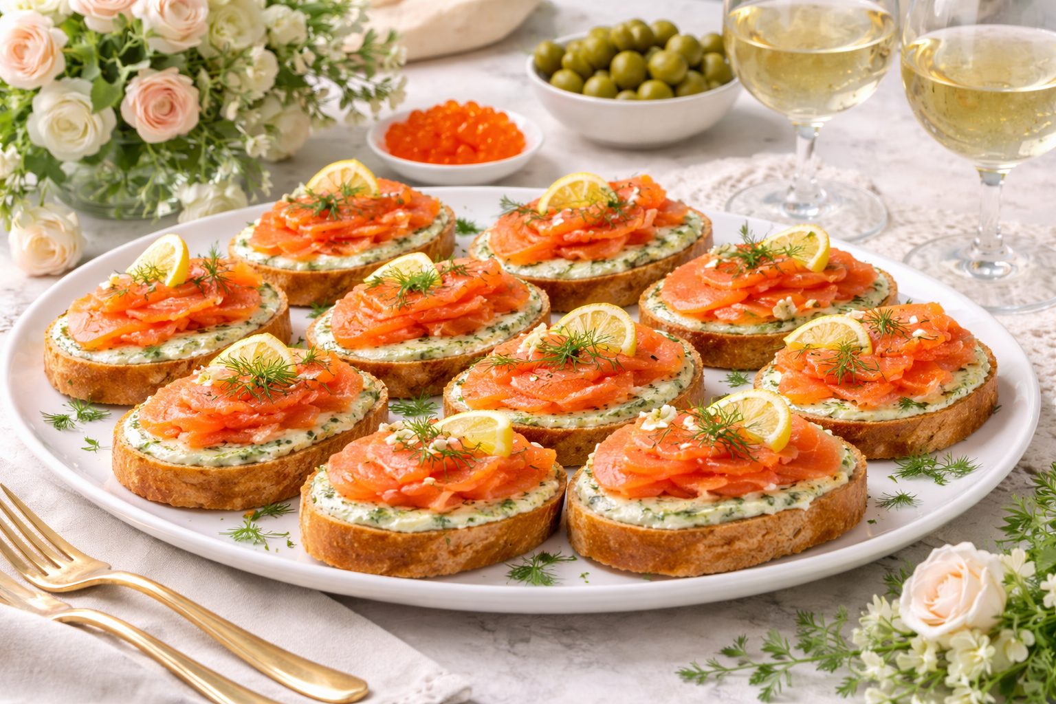 Бутерброды с горбушей