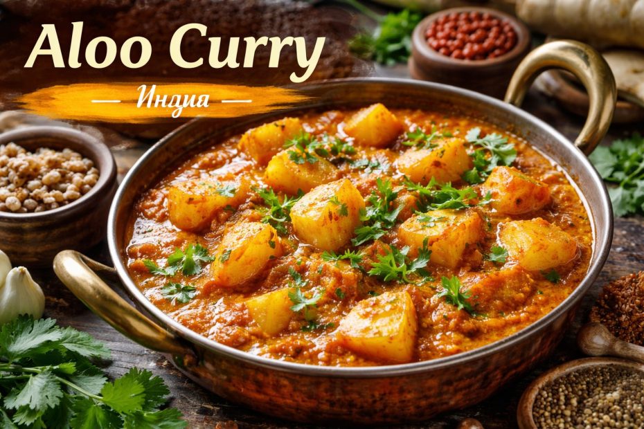 мягкое карри с картофелем