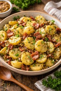 10 картофельных салатов для диетического стола