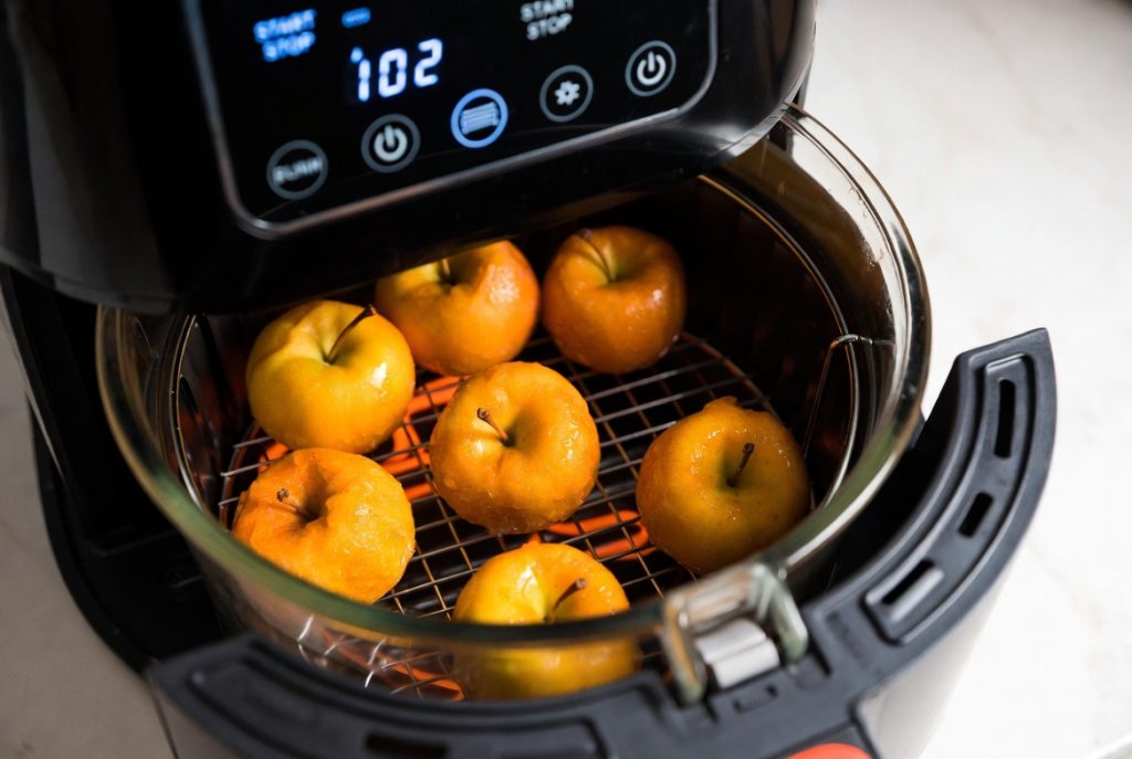 Яблоки в аэрогриле